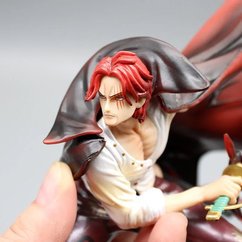 Anime Shanks One Piece Figures Chronicle Master Stars Plece Squatting The Shanks Action Figures PVC Model Collection Toys Gifts