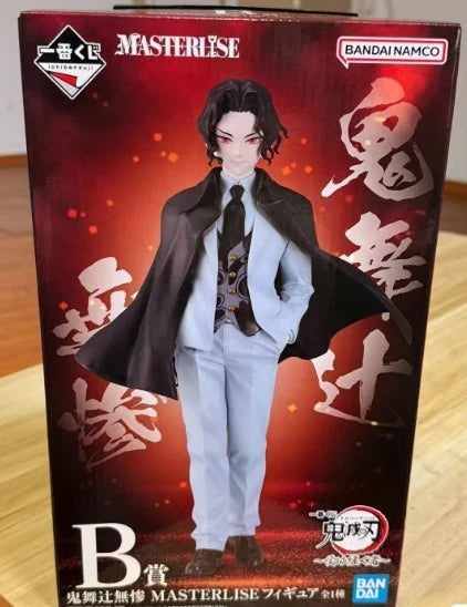 BANDAI Ichiban Kuji Demon Slayer Himejima Gyomei Kibutsuji Muzan Uzui Tengen MASTERLISE Figure Prize Action Figure Model