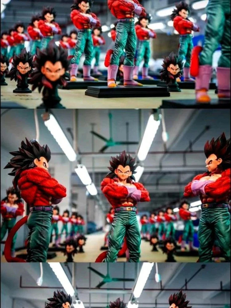 31 cm Dragon Ball Anime Super Saiyan 4 Vegeta frère Planb Anime Jt Statue DX modèle Collection personnalisé jouet  bureau cadeau
