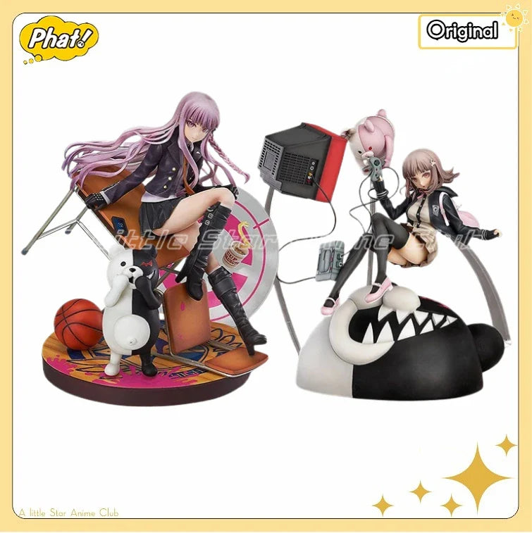 ã€Pre Saleã€‘Original Phat! Bullets Defend Kyouko Kirigiri/Chiaki Nanami 1/8 Scale Model Toys Collection