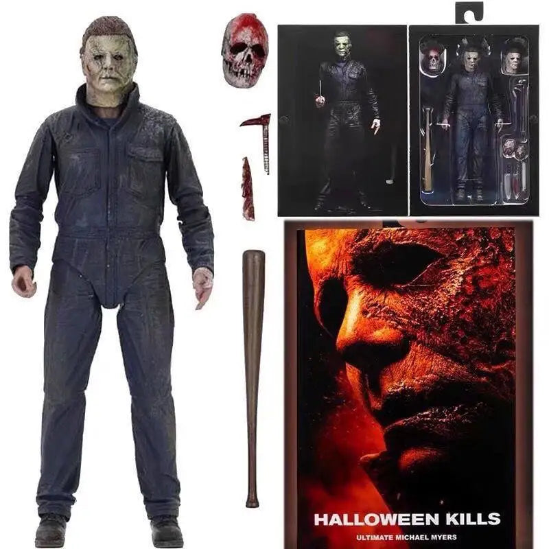 NECA Friday The 13th Figure Pennywise Part VII 7 New Blood Ultimate Jason Voorhees Action Figure Model Horror Halloween toy Gift