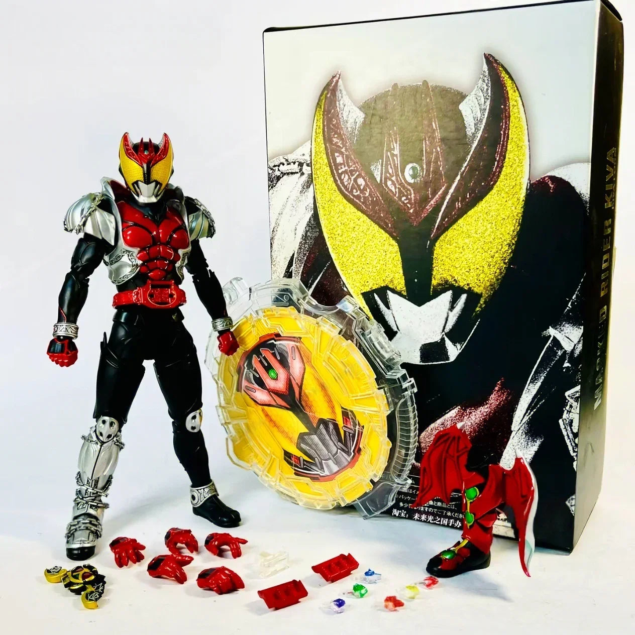 New Bandai Shf Kamen Rider Kabuto Basic Form 10th Anniversary Commemorative Bone Carving Action Figure Boy's Birthday Toy Gift
