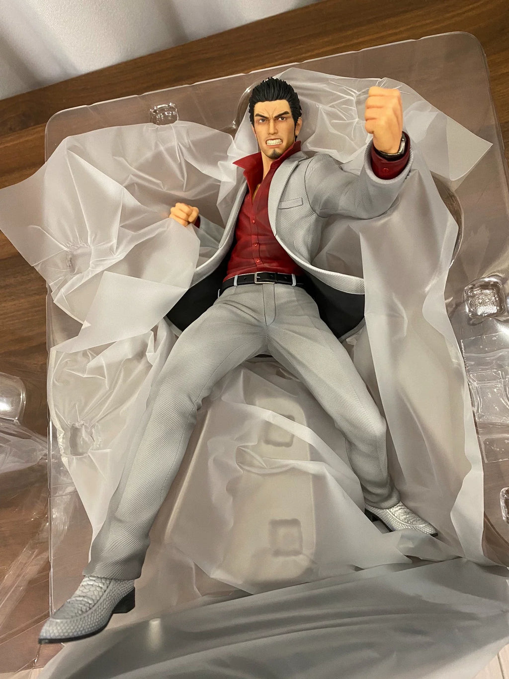 In Stock Kotobukiya Like A Dragon Yakuza Kiryu Kazuma PV220 Figure Anime Models Toy Doll Gift Hobby Collectible
