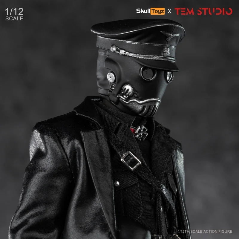 Tem Studio Skull Toyz the Blood Major Action Figure - High Detail Collectible PVC with Original Cloth Outfit for Boys Decor Gift