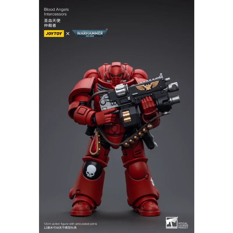JOYTOY Dark Source Warhammer 40K Holy Blood Angel Arbitrator 1:18 Fully Moveable Soldier Model Play Tricks