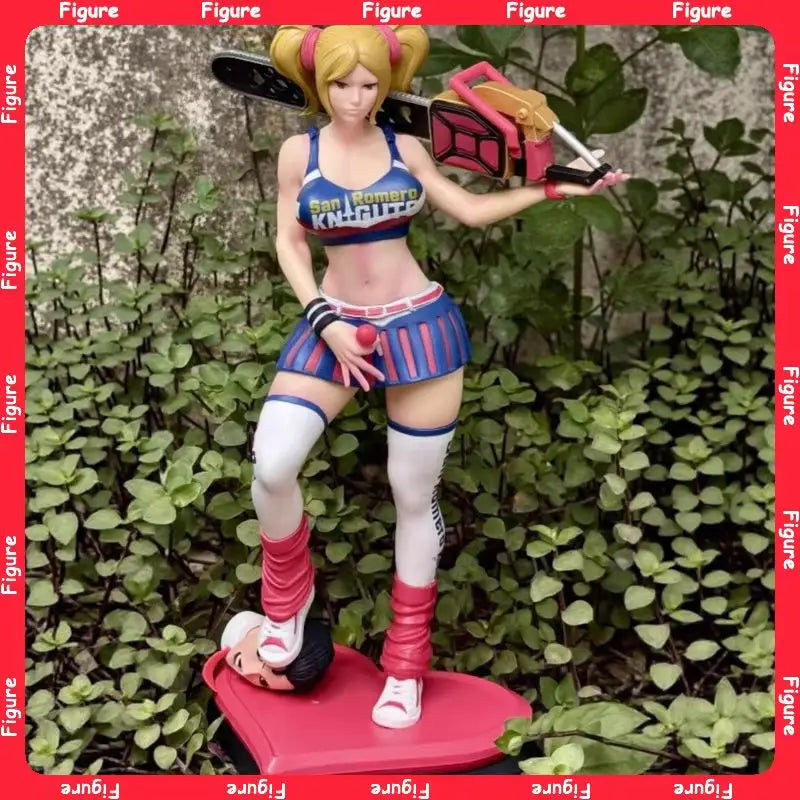 Lollipop Chainsaw Lollipop Chainsaw Girl Joker Zombie Game PVC Model Figurine Ornament Collectible Desktop Decorative Toys Gifts