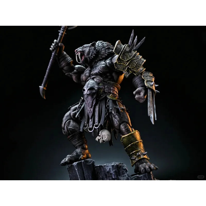 XesRay Original Gladiator Honor Battle Limited Edition Big Tooth Saber Toothed Tiger Finished Product Movable Model Figurine Toy