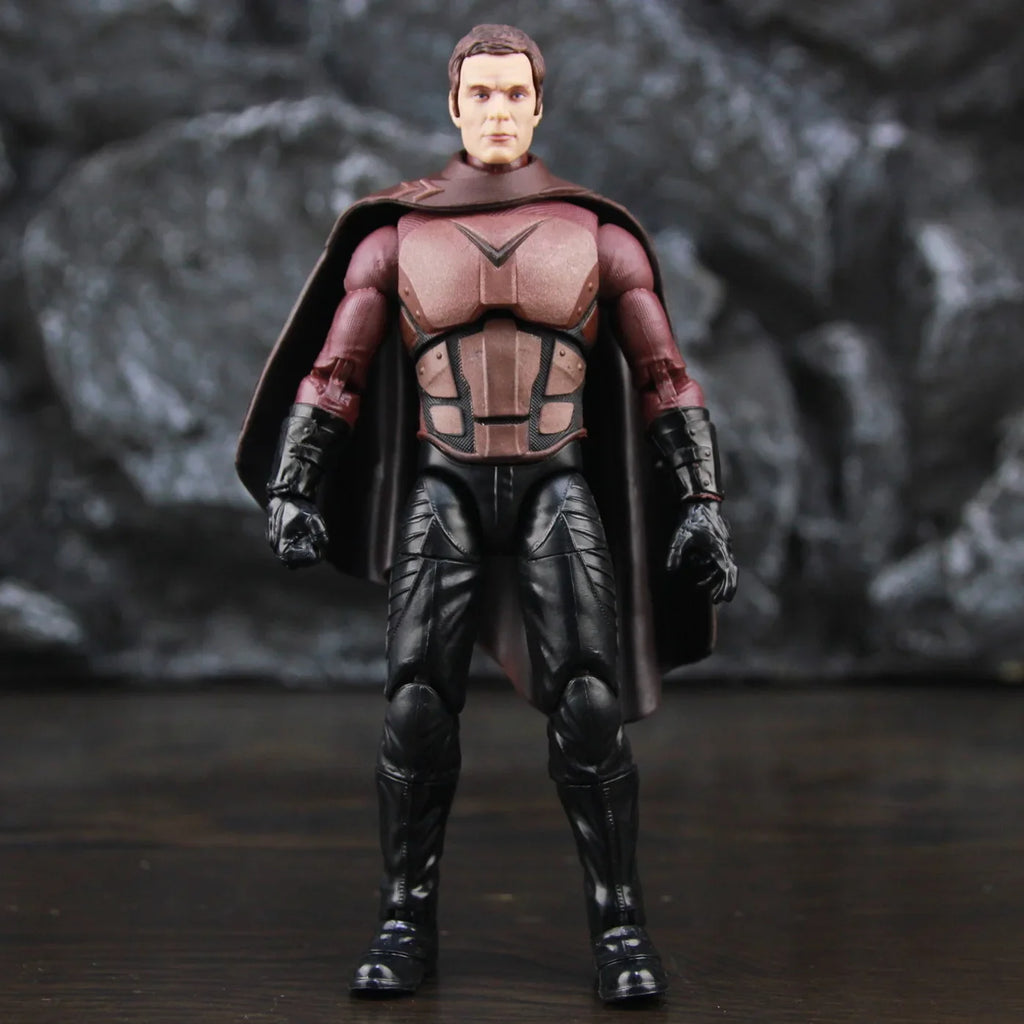 Marvel Legends Young & Old Magneto 6" Action Figure 2000 X-Men Film Movie Toys Doll Model From Professor X 2 Pack