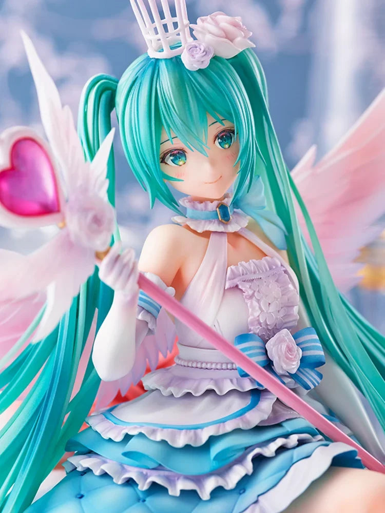 In Stock Original Taito Hatsune Miku Birthday 2020 Sweet Angel Ver 1/7 Figure 22cm Anime Figure Action Model Collectible Toys