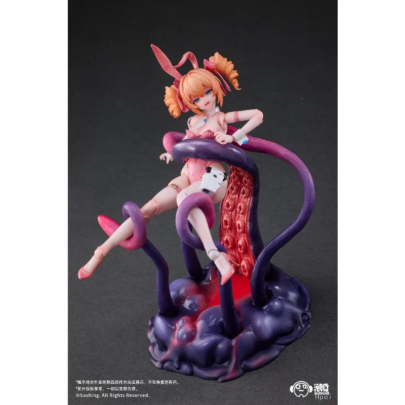 New Stock Traceability Sushing Original UBC-404 Juvenile&adult Movable Tentacle Platform Model Figurine Toy Ornament Gift