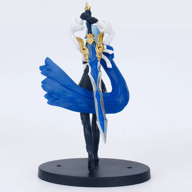18cm Eula Figure Genshin Impact PVC Action Figure Anime Cute Girl Klee Paimon Eula Figurine Hu Tao Collect Model Toy Doll Gift