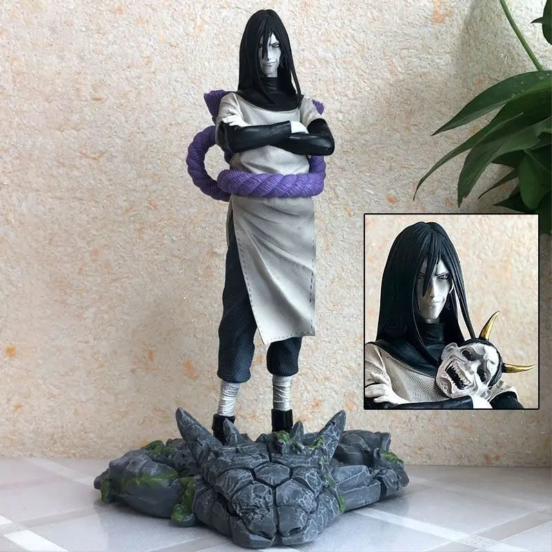 Anime Figurine Naruto Orochimaru Action Figure Akatsuki PVC Model Statue Desktop Ornament Anime Peripheral Collection Toy Gift