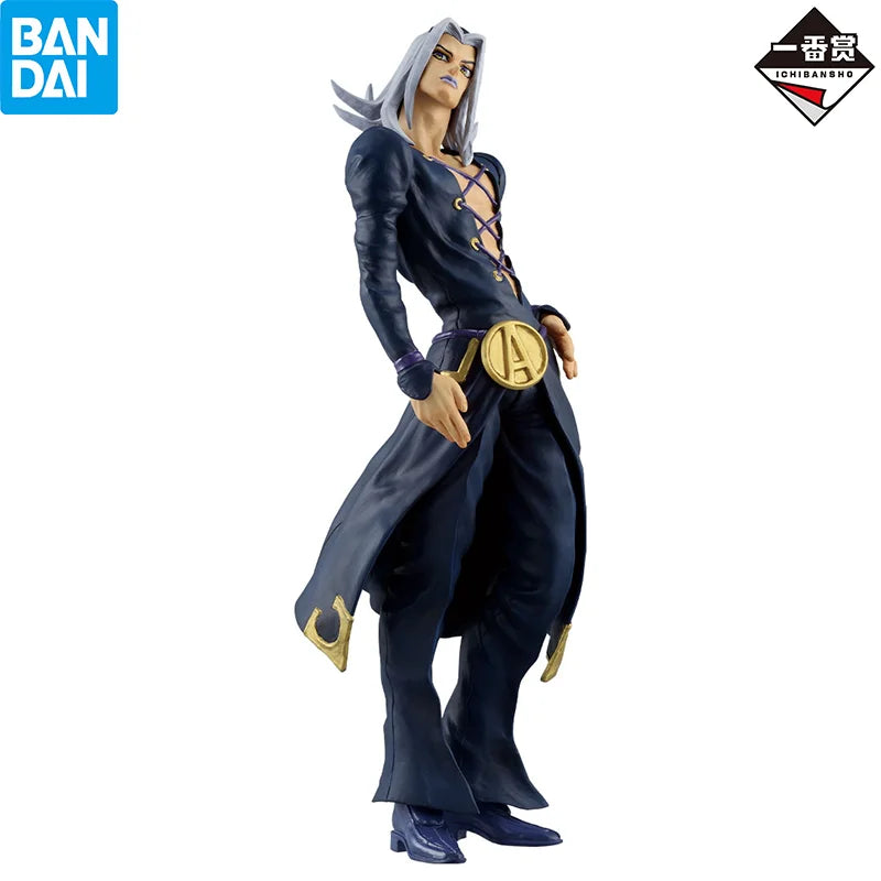 Auf Lager Bandai JoJo's Bizarre Adventure Golden Wind Leone Abbacchio Figur Ichiban Kuji E 27cm Anime Action Modell Spielzeug Geschenk Junge
