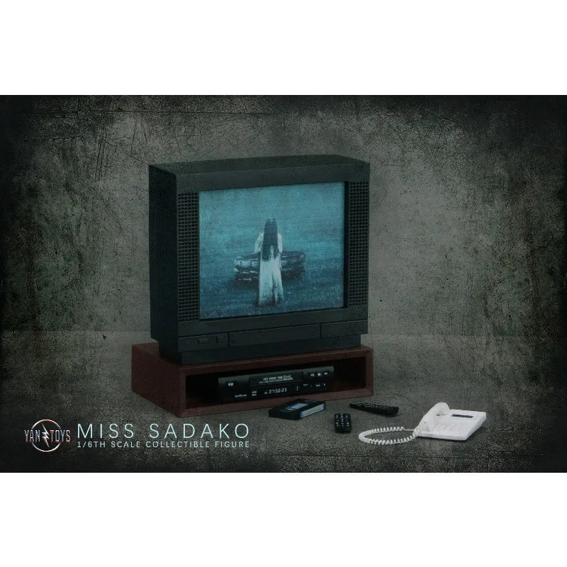 In Stock YANTOYS Original JR08 Long Haired Female Ghost Sadako, Movable Female Doll Toy Model, Exquisite Collectible Gift