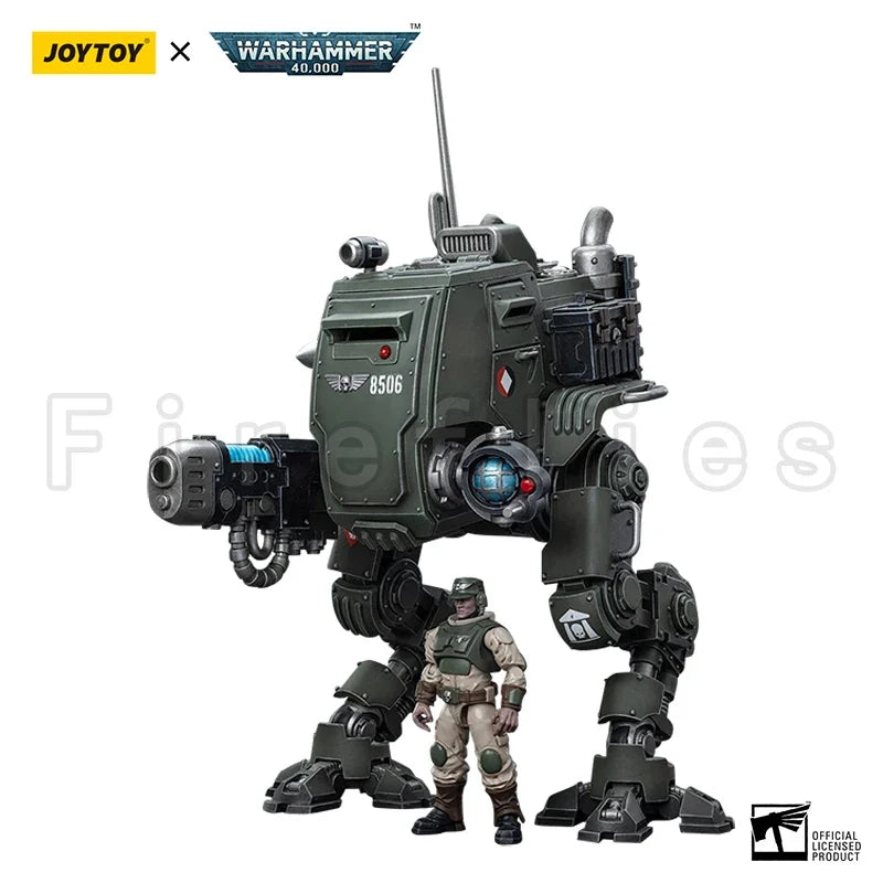 1/18 JOYTOY Action Figure 40K Astra Militarum Cadian Armoured Sentinel Anime Toy