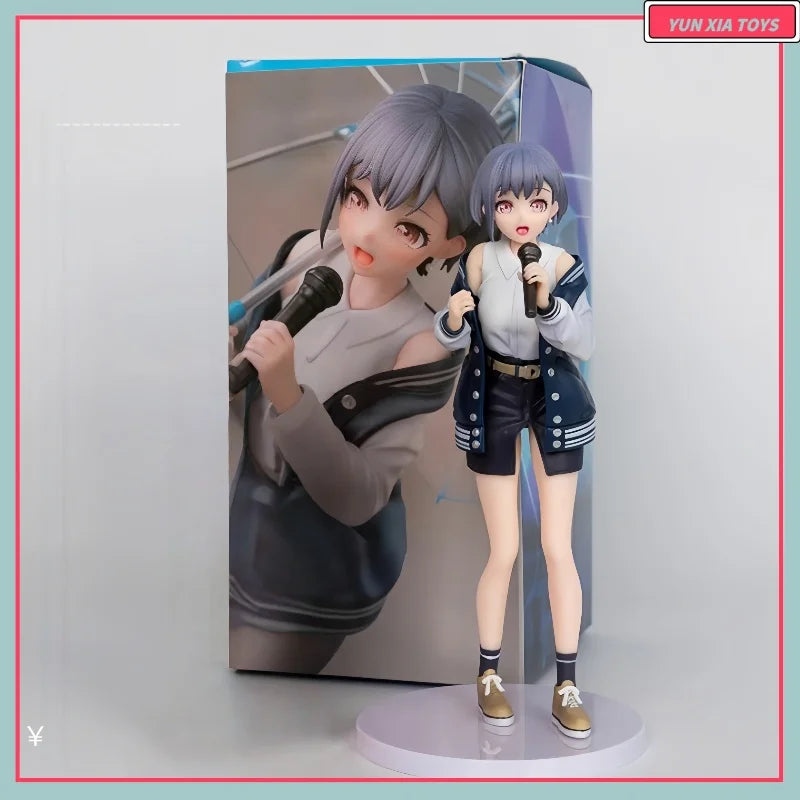 New 22cm Bang Dream! It 'S Mygo Anime Figures Takamatsu Tomori Figures Pvc Statue Collection Model Desk Ornament Gifts Toys