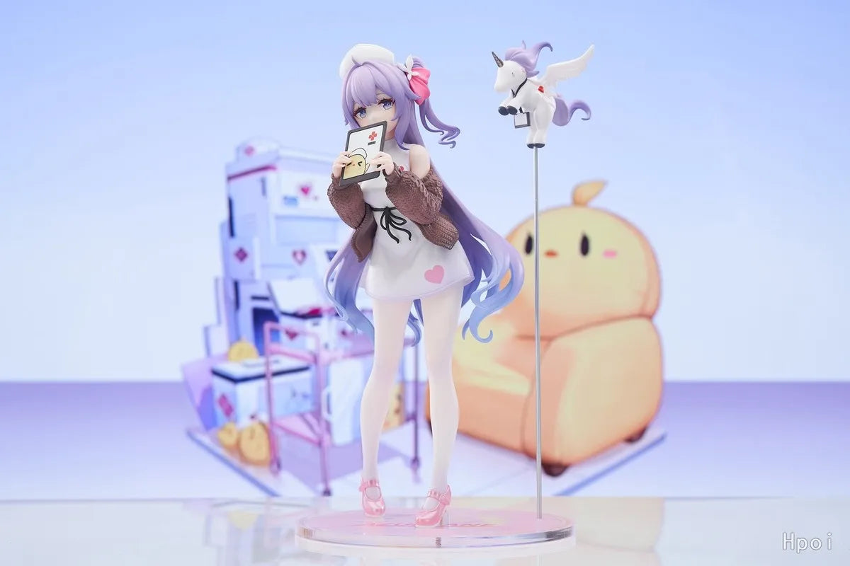 in stock Azur Lane APEX TOYS Unicorn Angel's care time Original genuine PVC Action Anime Figure Model Toys Figure