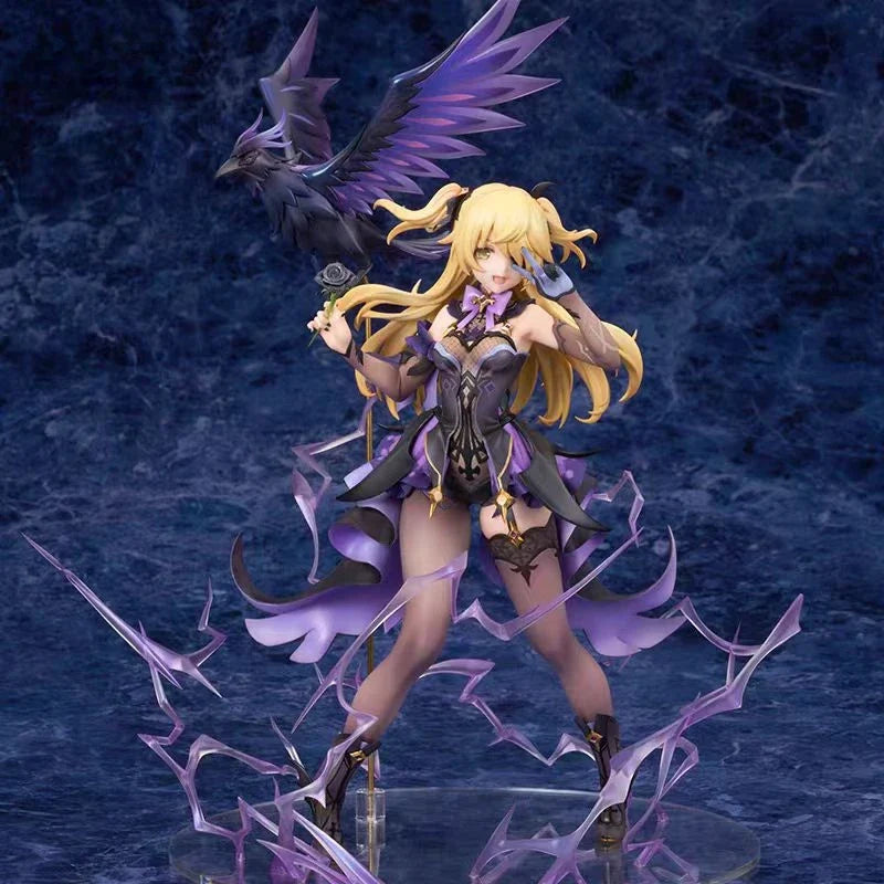 【Presale】Genshin Impact Action Figurals Fischl Game Character Sculpture Anime Statue Figures Cartoon Collectible Model Toy