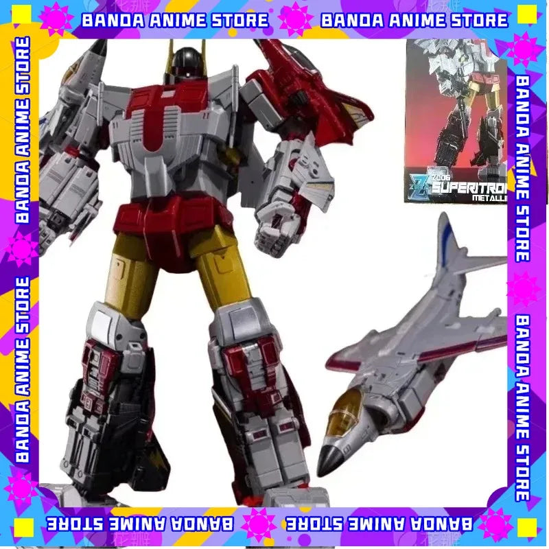 in Stock Transformation ZETA Toys ZC06 ZC-06 Superion Silverbolt Slingshot Skydive Airraid Fireflight Small Proportion Full Set