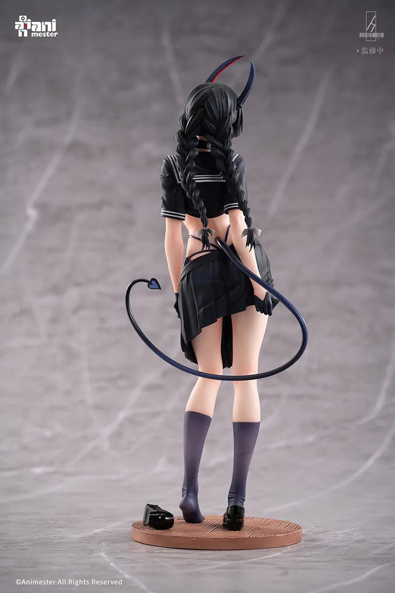 Animester Succubus Class President Mio Nai Figure With Follow Eyes Discipline Committee Member Anime Desk Decor Statue