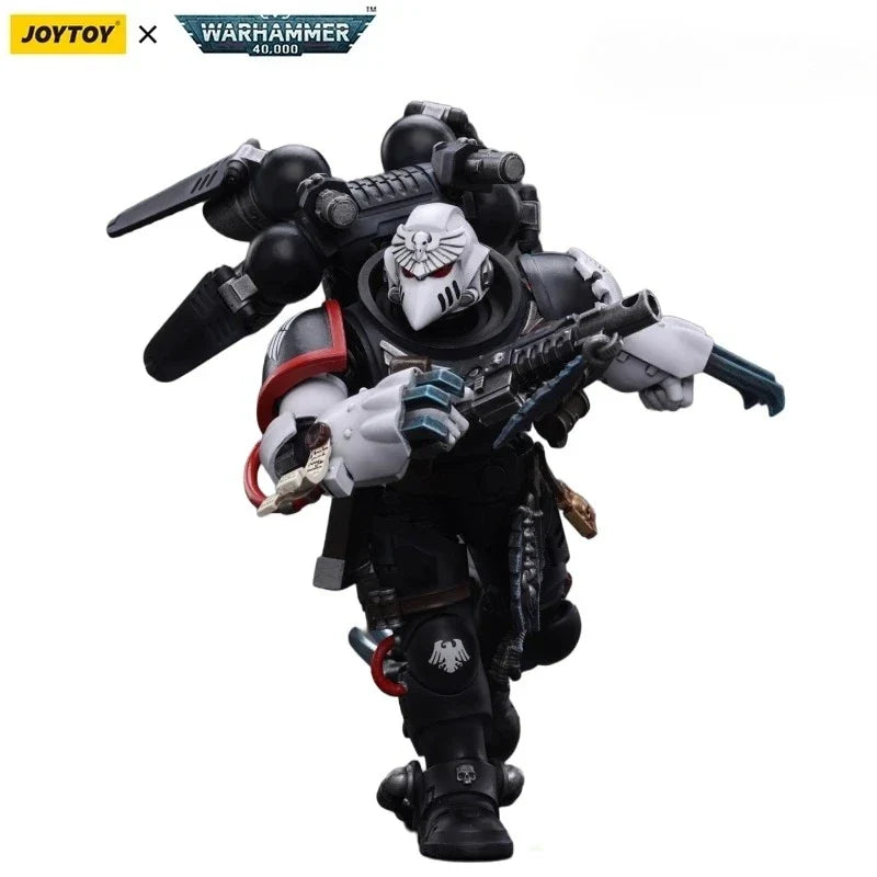 【MT】JOYTOY 1/18 Action Figure Warhammer 40K Raven Guard Chapter Master Kayvaan Shrike Model Toy Collection Series