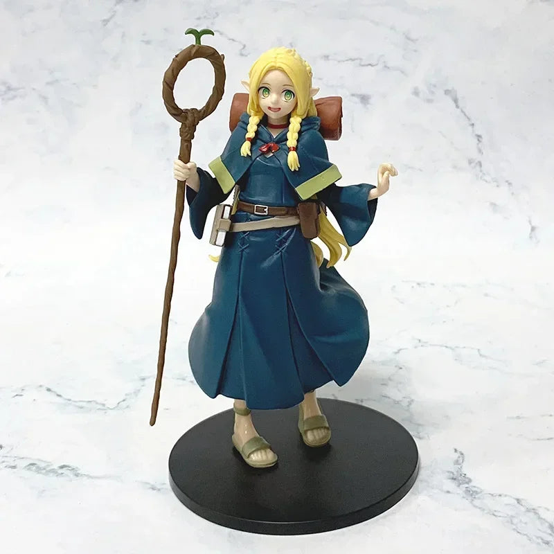 17cm Delicious in Dungeon Marussil PVC Amine Action Figure Collectible Model Dolls Statuette Ornament Toys For Kids Xmas Gifts