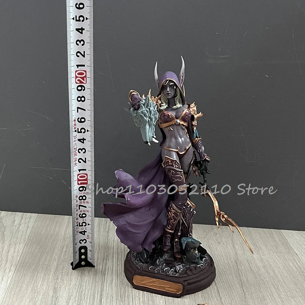 Sylvanas Windrunner World Of Warcraft Action Figure Sylvan Archery Queen The Queen of the Undead Handmade Model Toys Doll Gifts