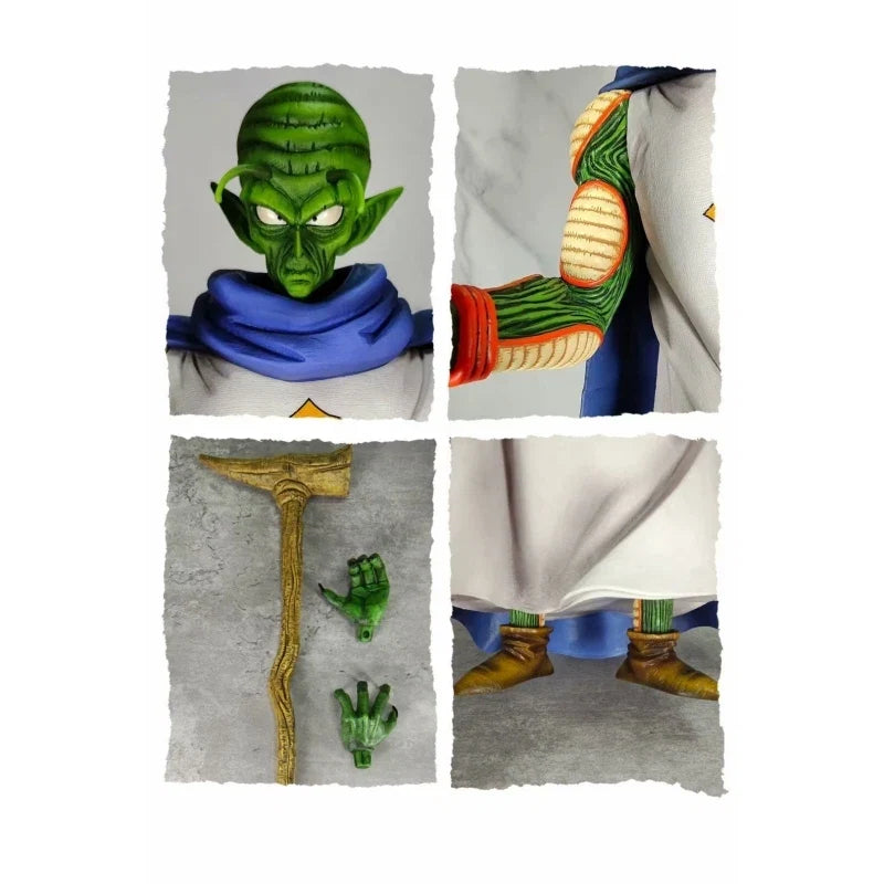 35cm Dragon Ball Piccolo Can Change Hands Standing Position Anime Figure Model Statue Collection Desktop Decoration Ornament Toy