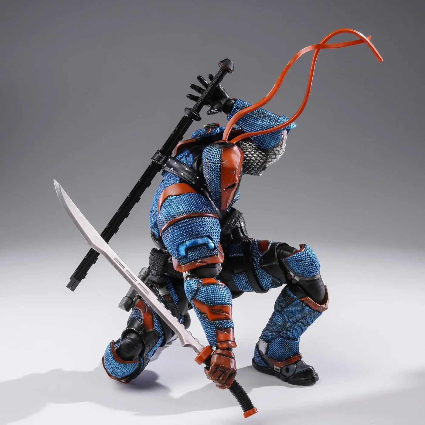 UPFinegures Deathstroke Action Figures Dc Original Lpzz Toys 1/12 Slade Wilson Movable Batman Collectible Model Figure Toy
