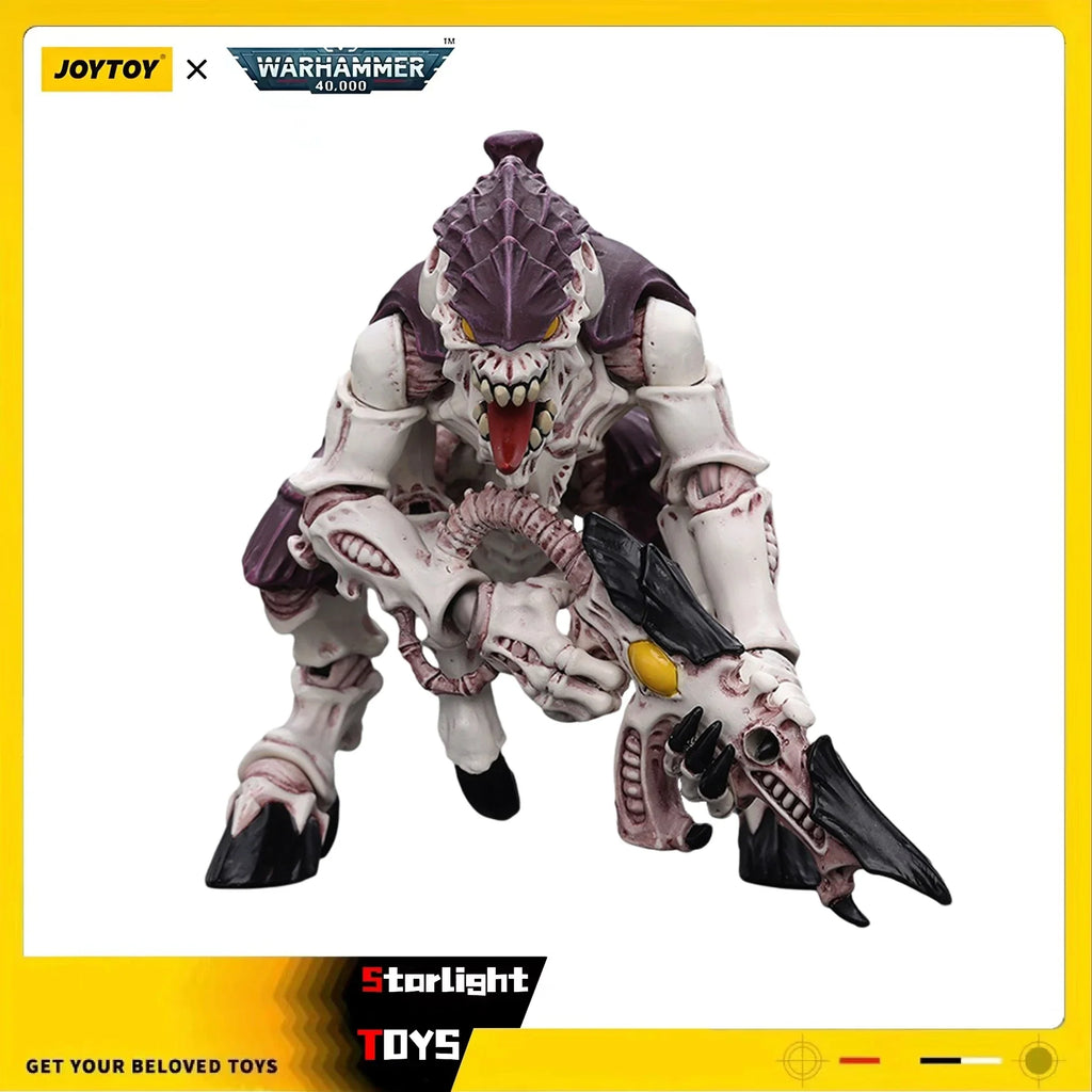 JOYTOY 1/18 Action Figure Warhammer 40K Tyranids Hive Fleet Leviathan Termagant with Fleshborer Model Toy Gifts
