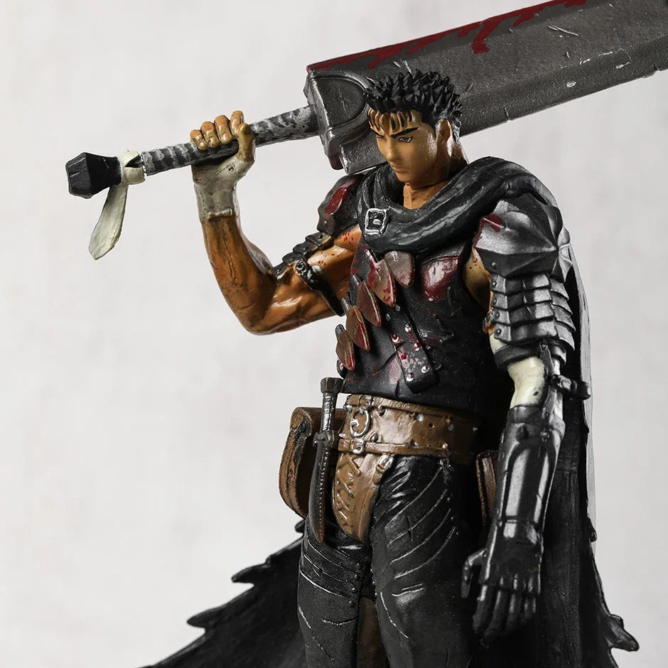 Guts Black Swordsman Anime Statue Decoration Collection Figurine Model Toy