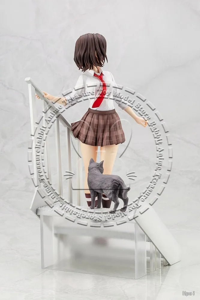 In Stock Original Genuine Kotobukiya Bottom-tier Character Tomozaki Hinata Aoi 1/7 PVC Anime Figure Statue Collectible Gift