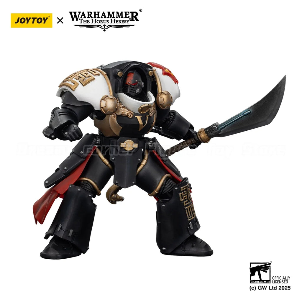 【Pre-sale】JOYTOY Warhammer 40K White Scars Legion Praetor Ebon Keshig Terminator 1 and 2 1/18 Action Figure Toy Model