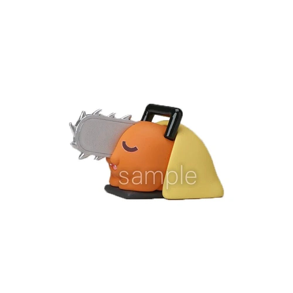 Chainsaw Man Power Figure Anime Denji Aki Statue Makima Sleeping Action Figurine Sculpture Ornament Decoration Table Accessories