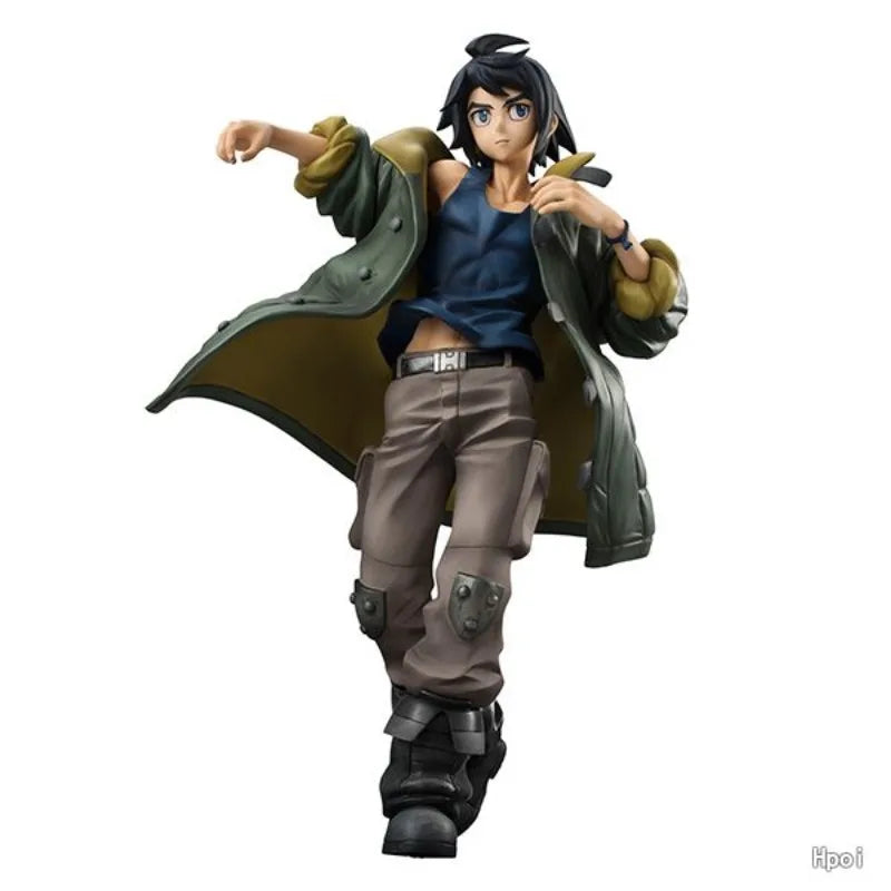 Licensed MegaHouse G.E.M Mikazuki Augus Iron-Blooded Orphans 20cm PVC Figure Gifts Toys Model Garage Kit in Stock Original