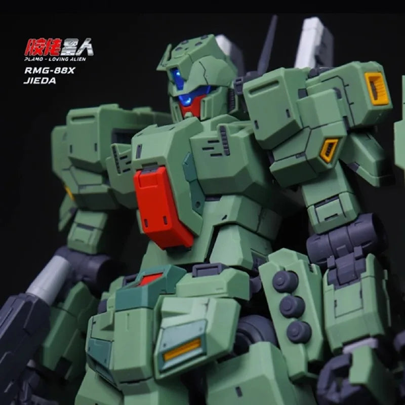New Plamo Loving Alien Mg 1/100 Jieda Jeda Rgm-88x Assembly Model Kit Action Figure Robot Plastic Model Kits Collectible Toys
