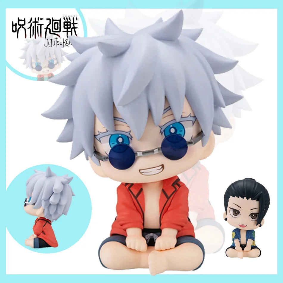 Anime JJK Suguru Geto Satoru Gojo Edition Q Collectible Action Figures Set - Gato And Gojo Statues for Kids