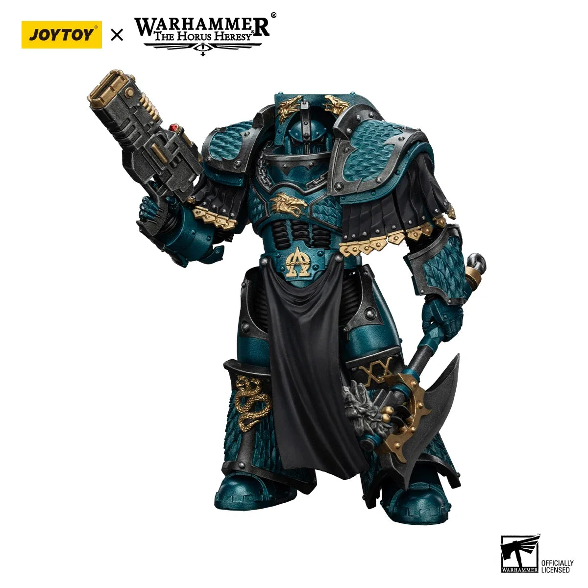 [IN-STOCK]JOYTOY Warhammer 30K 1/18 Action Figure Alpha Legion Lernaean Terminator 3PCS Anime Military Model
