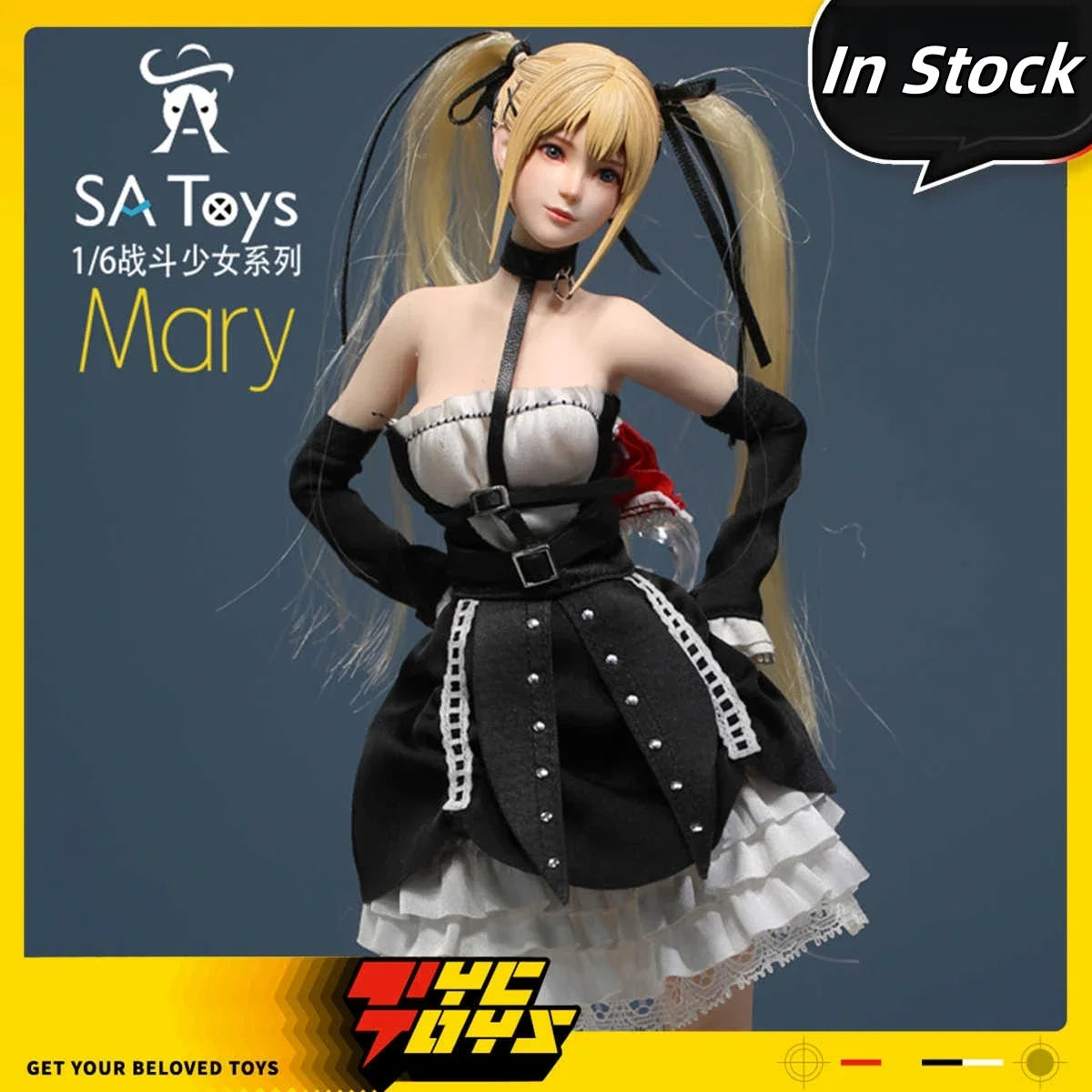 Brand New In Stock SA Toys M001 1/6 Female Mdry Combat Double Ponytail Girl Set Suit Clothes Model 12'' TBL S44A Action Figure