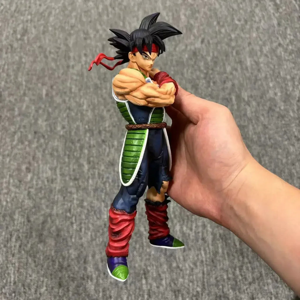 24cm/9.4in Anime Dragon Ball Z Figure Bardock Figure Collectible Model Statue Toy Gift