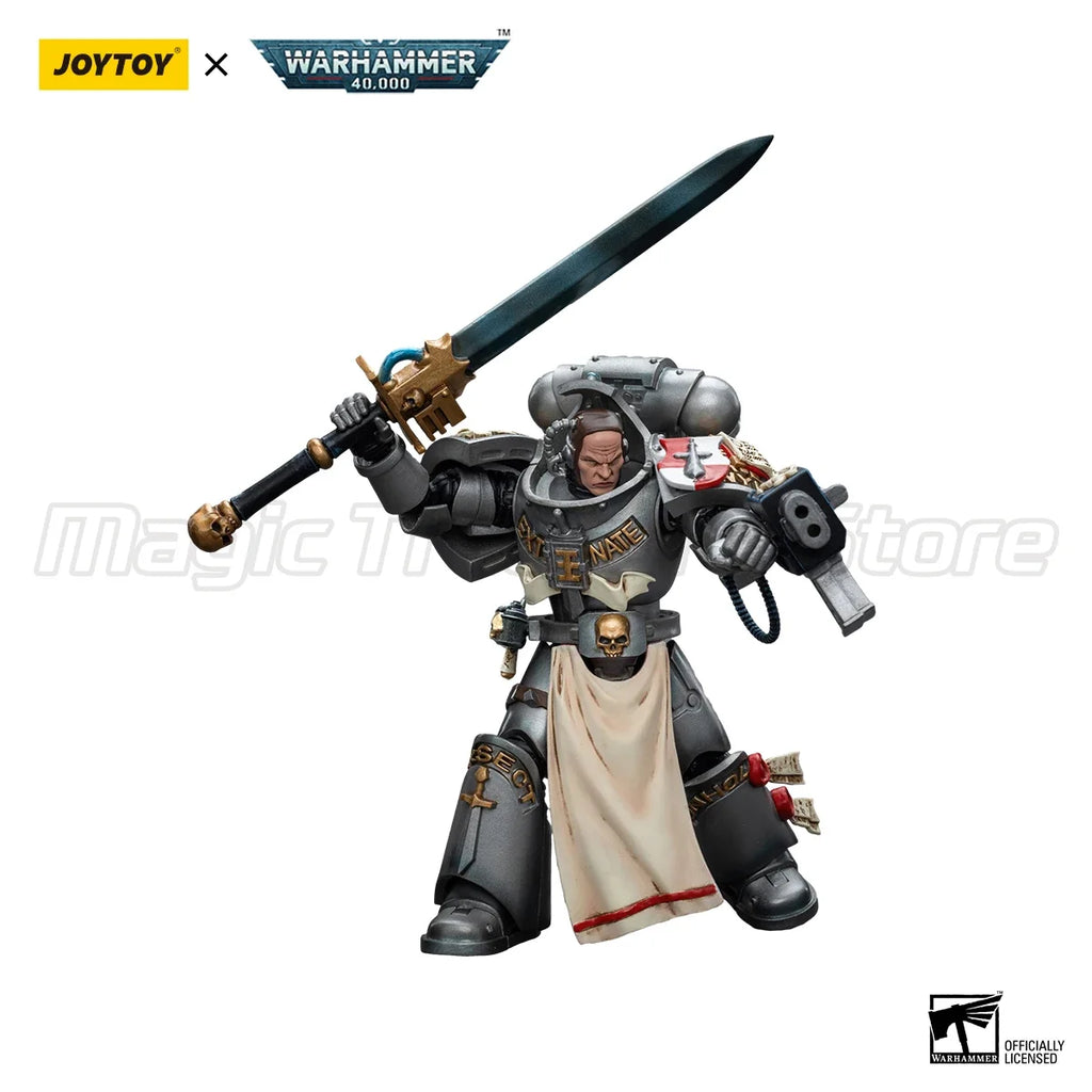 【MT】JOYTOY Warhammer 40K Grey Knights Strike Squad Justicar Model Toy  1/18 Action Figure