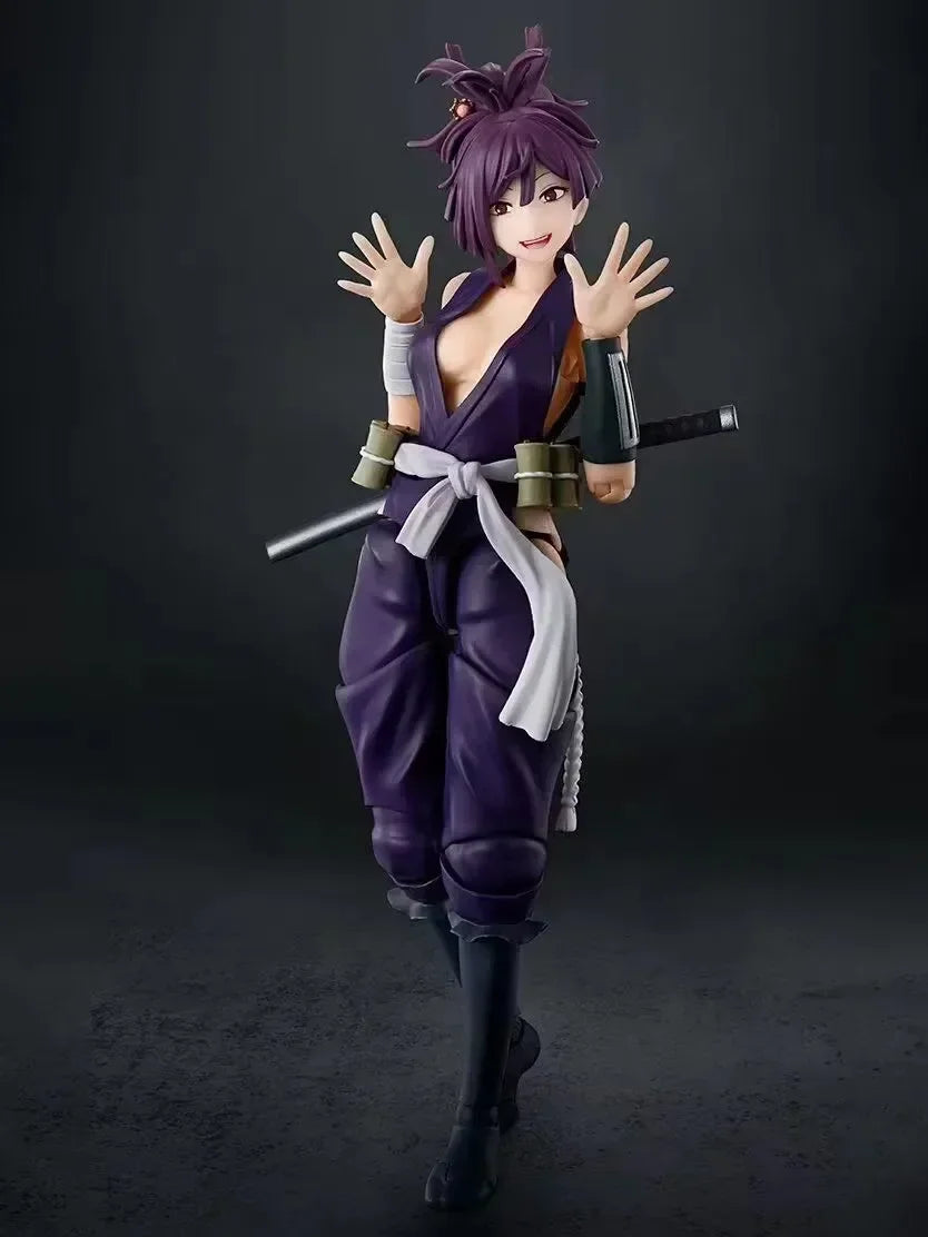In Stock Original Sh Figuarts Shf Hell's Paradise Yuzuriha Action Figures Model Toys Anime Figura Pvc Gift