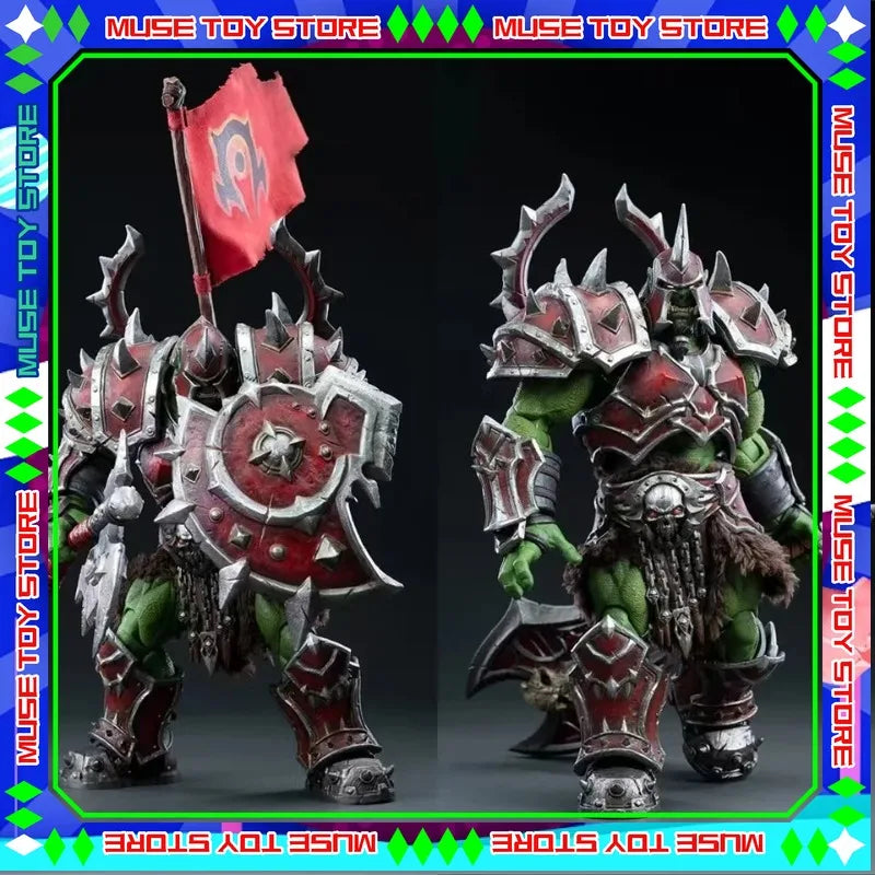 HERO TOYS 1/12 Scale Anime Model Elite Soldier Kukaron Orc Commander Full Set 7 Inch Action Figure for Fans Gift in Stock