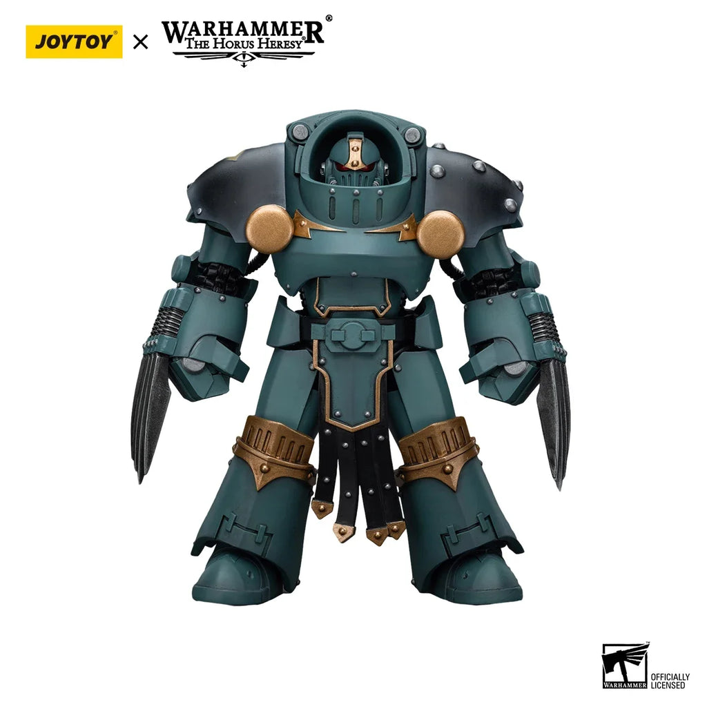 JOYTOY Warhammer The Horus Heres 30K 1/18 Action Figures Sons Of Horus Tartaros Terminator Squad Anime Model Toys Gift