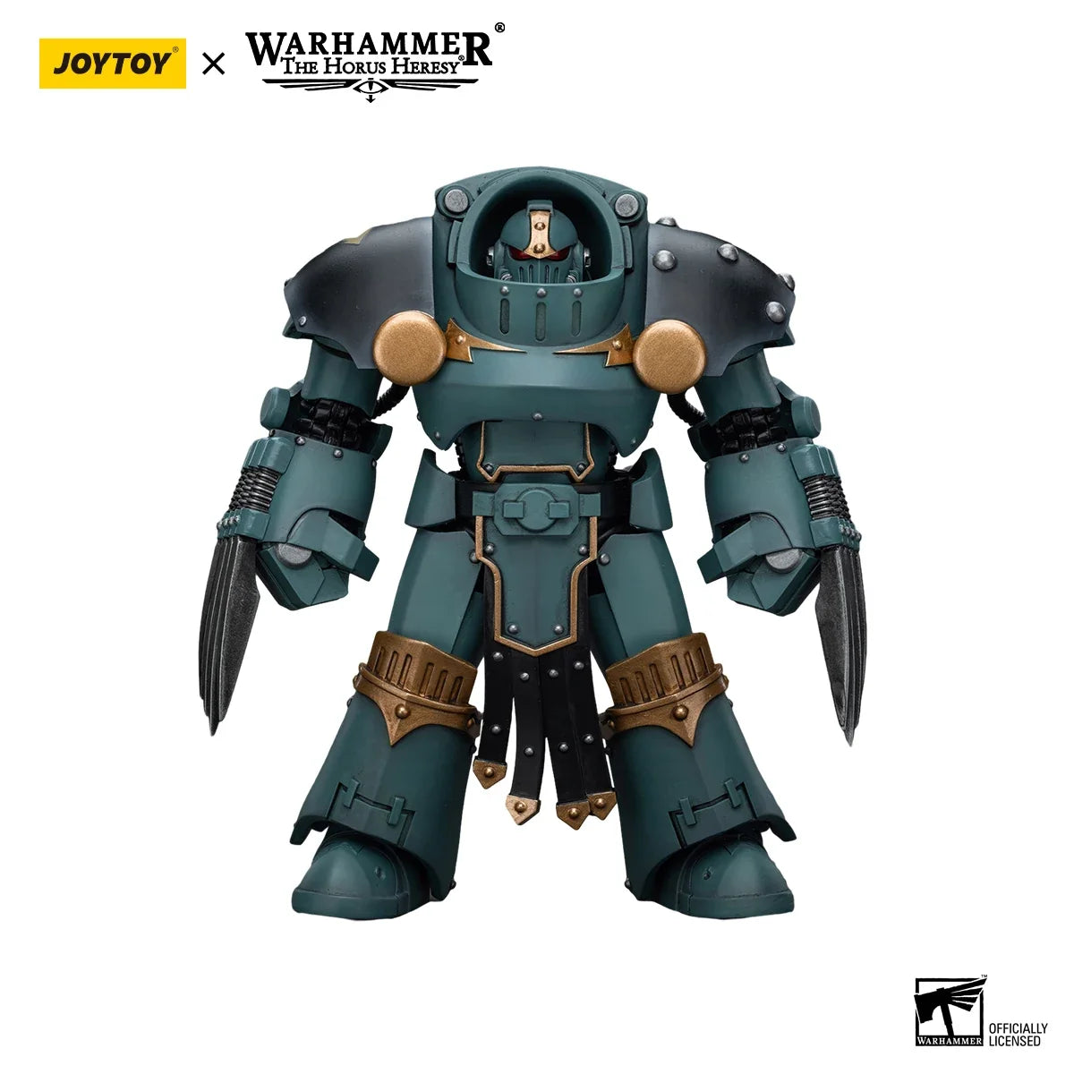 JOYTOY Warhammer The Horus Heres 30K 1/18 Action Figures Sons Of Horus Tartaros Terminator Squad Anime Model Toys Gift