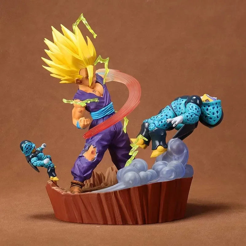 BANDAI Original SHF Dragon Ball ZERO Z Super Saiyan 2 Son Gohan Action Anime Figures Model Toy Gift for Kids Desk Decoration