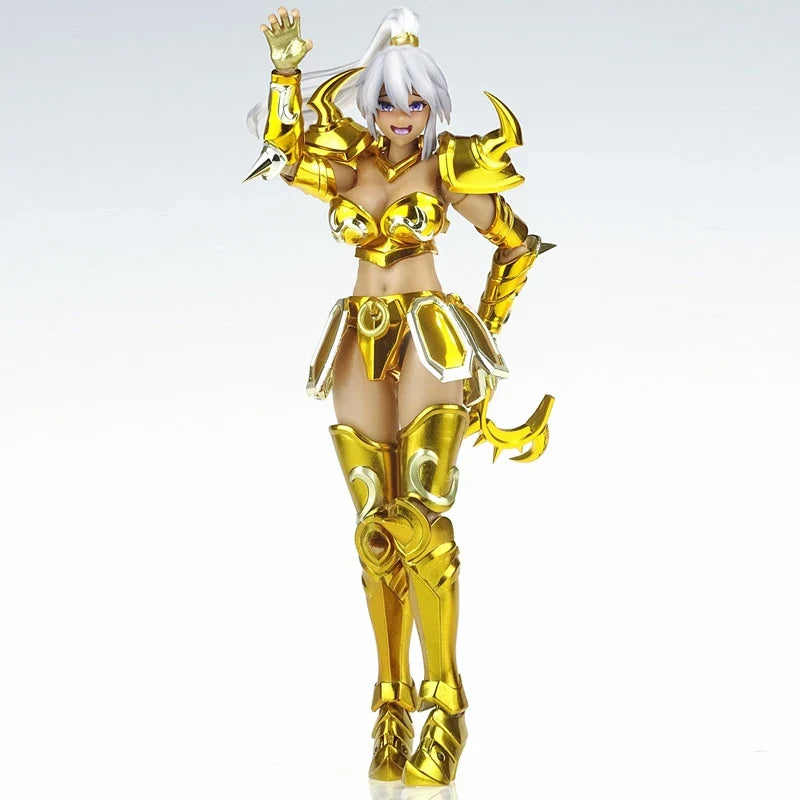 Great Toys/GT Saint Seiya Myth Cloth EX Taurus Erica Holy Contract Female Zodiac Knights of Action Figure Model In Stock