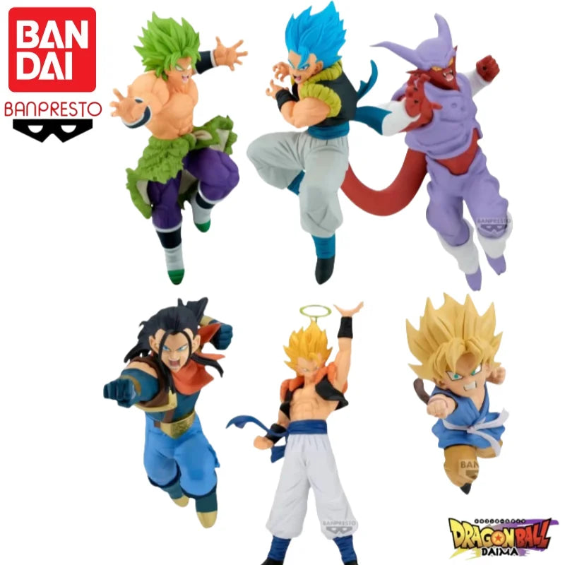Auf Lager Original Bandai Banpresto Dragon Ball Son Goku Gogeta Modellspielzeug Actionfigur Garagenstatue Sammlerstücke Ornamente
