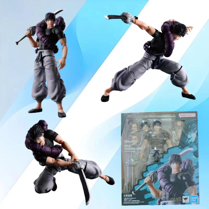 BANDAI S.H.Figuarts SHF Jujutsu Kaisen Toji Fushiguro Actionfigur Modell Spielzeug