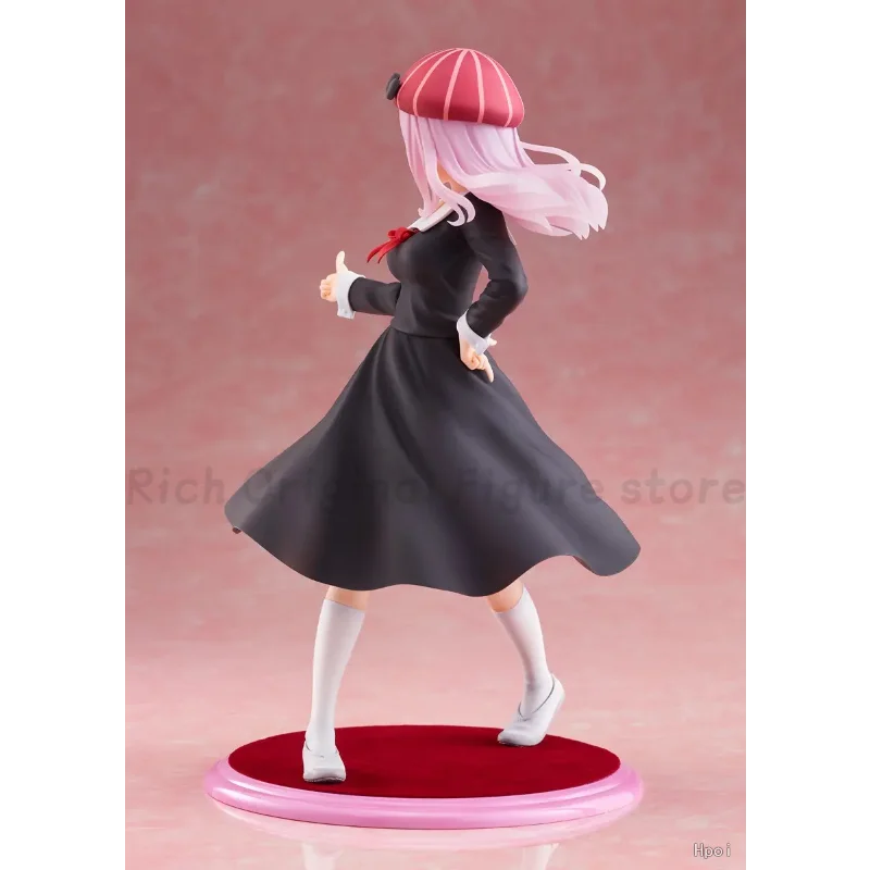 Original in Stock WAVE Kaguya-sama: Love Is War Season Fujiwara Chika Toys Statue Model Doll Ornaments Gift Figure Collection